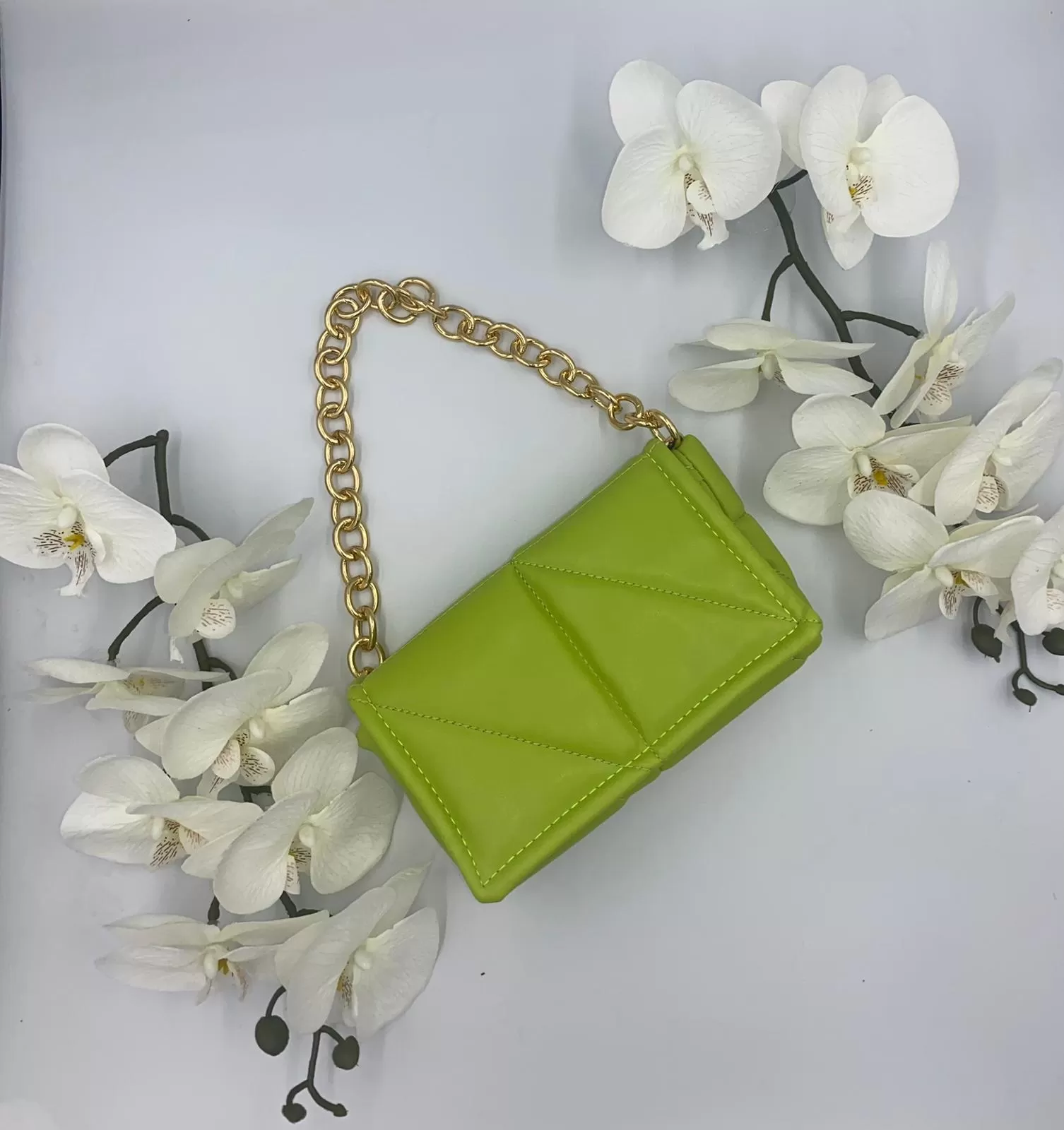 Lipa Model Fıstık Yeşili Çanta